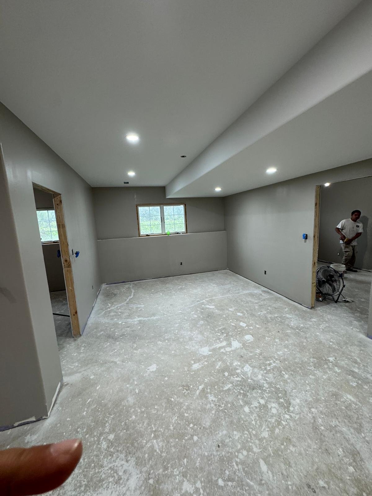Basement interior painting service Grant Park Orland Park IL